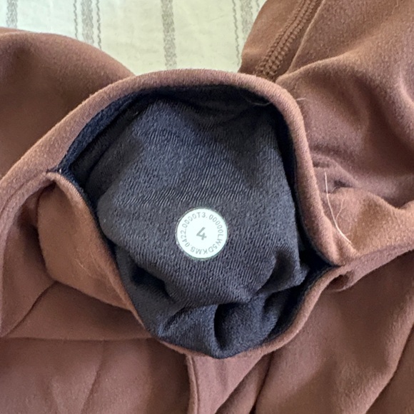 Lululemon Athletica Chocolate Brown Flare Pants - Picture 3 of 3